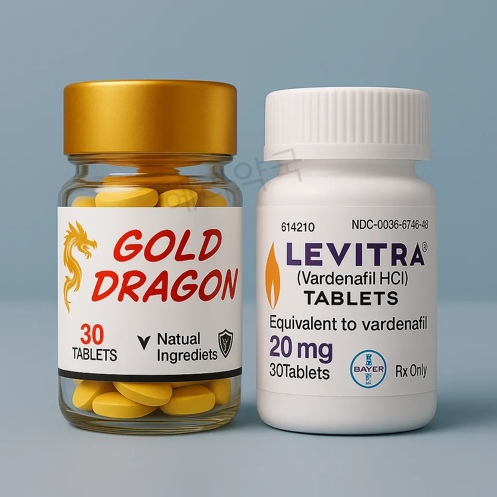 골드드래곤 30정 + 레비트라 30정 이미지 1